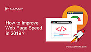 Some useful Tips to Improve Web page Speed - Mobile App Development Company