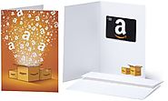 Amazon.com Gift Card with Greeting Card - loaded from $0.50 to $2,000
