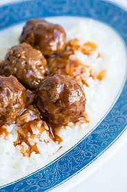 Sweet and Sour Meatballs Recipe | The Kitchen Magpie