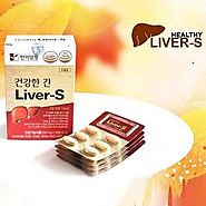 Thực phẩm chức năng healthy Liver-S giải độc gan hạ men gan nhập khẩu Hàn Quốc
