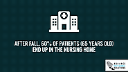 3. After fall, 60% of patients (65 years old) end up in the nursing home