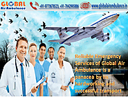 Rehabilitate your Cancer patient from Kolkata to Delhi with the Best Service by Global Air Ambulance