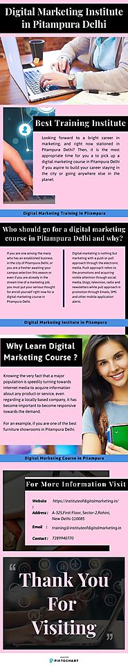 Top Digital Marketing Course in Pitampura - Infographic