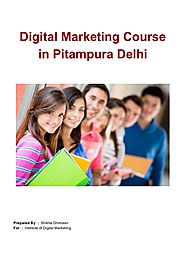 Digital Marketing Course in Pitampura - PDF