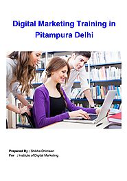 Best Digital Marketing Training in Pitampura - PDF