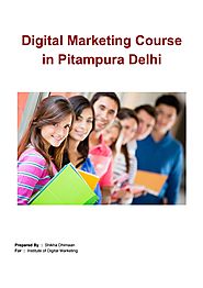 Best Digital Marketing Course in Pitampura - PDF
