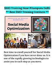 SMO Training in Pitampura Delhi - PDF