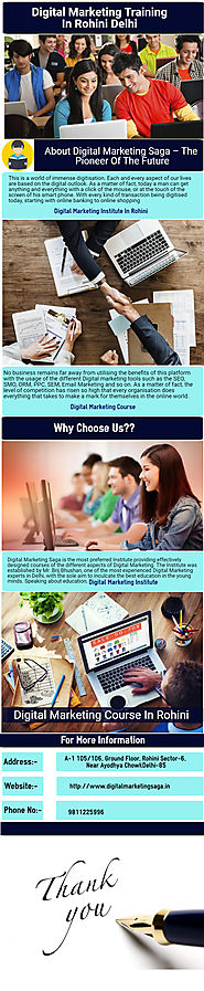 Digital MarketingTraining In Rohini Delhi Infographic Template
