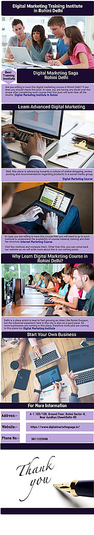 Digital Marketing Training Institute In Rohini Del Infographic Template