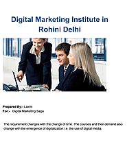 Digital Marketing Institute In Rohini by Brij Bhushan - Issuu