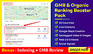 GMB Map Pack & Organic Ranking Booster All-in-one Local SEO Pack | Legiit