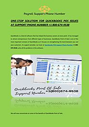 Quickbooks POS Support Phone Number +1(800)674-9538 by payroll.qbs - Issuu