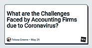 What are the Challenges Faced by Accounting Firms due to Coronavirus? - DEV