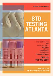 STD testing Atlanta-Get 100% Confidential and Quick Service