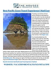 Best Pacific Coast Travel Experience I Had Ever