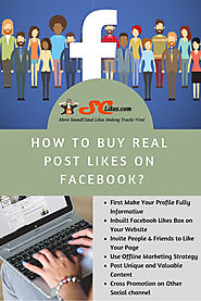How to Buy Real Post Likes on Facebook?