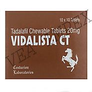 Tadalafil Chewable 20MG Tablets | Vidalista ct | Vea Impex