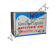 Ganciclovir 250mg Capsules | Natclovir | Vea Impex