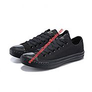 Converse Shoes Chuck Taylor All Star Canvas Low Top Black