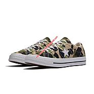 Converse Shoes Chuck 70 SNL Camouflage Canvas High Top Black
