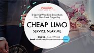 5 Spring Wedding Essentials You Shouldn’t Forget by Cheap Limo Service Near Me – Cheap Limo Service Near Me