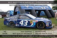 Best Race Car Numbers Kit | 219signs.com