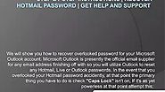 How To Recover Hotmail Password - video dailymotion