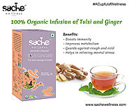 Organic Tulsi Ginger Tea