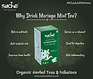 Organic Moringa Mint Tea for Summer