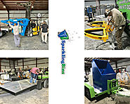 Sparkling Bins is the only manufacturer that owns a pressure washing company – Ecowash Systems.