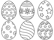 30 Best Easter Drawing Images Of Eggs & Bunny [Free Download] | Happy Easter Images Quotes