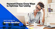 Keyword Chaos: Crazy Ways to Optimize Your Listing - Helium 10