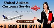 Get Cheap Flight tickets on United Airlines Customer service Number +1 888 388 8718