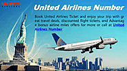 United Airlines Number – Best Travel Service at Affordable Charge