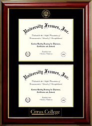 Citrus College | Custom Degree Frames | University Frames