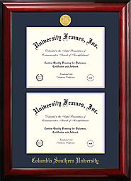 Columbia Southern University | Custom Diploma Frames | University Frames