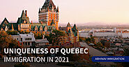 Uniqueness of Quebec Immigration in 2021