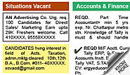 Book Recruitment, Job Ads instantly in Any Newspapers of India