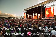 First Concert Tips