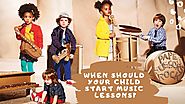 When Should Your Child Start Music Lessons