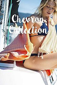 Chevron Turkish Beach & Bath Towels Soft Cotton Stylish Stripes – The Riviera Towel Company