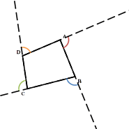 Exterior Angles: Quadrilaterals