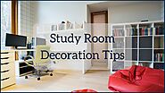 How To Decorate A Comfortable Study Room