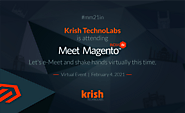 Meet Krish TechnoLabs at Meet Magento India 2021