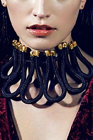 The peacock statement rope necklace