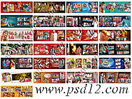 10x28 Vidhi Wedding Photo Album Templates Vol-2