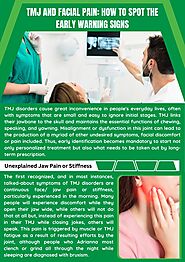 TMJ Disorders and Facial Pain Treatment