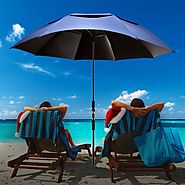 TOP 8 Best Beach Umbrellas - Reviews + Buyer's Guide | HikeZone.org