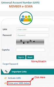 How to Know / Get UAN Number from PF & PAN Number