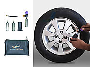 Tyre Inflator Kit with CO2 Cartridges - GrandPitstop